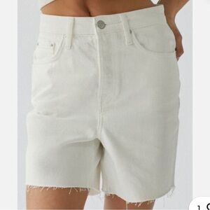 Urban Outfitters BDG 90s Denim Short Long Inseam Distressed Cutoffs Sz 28 NWT